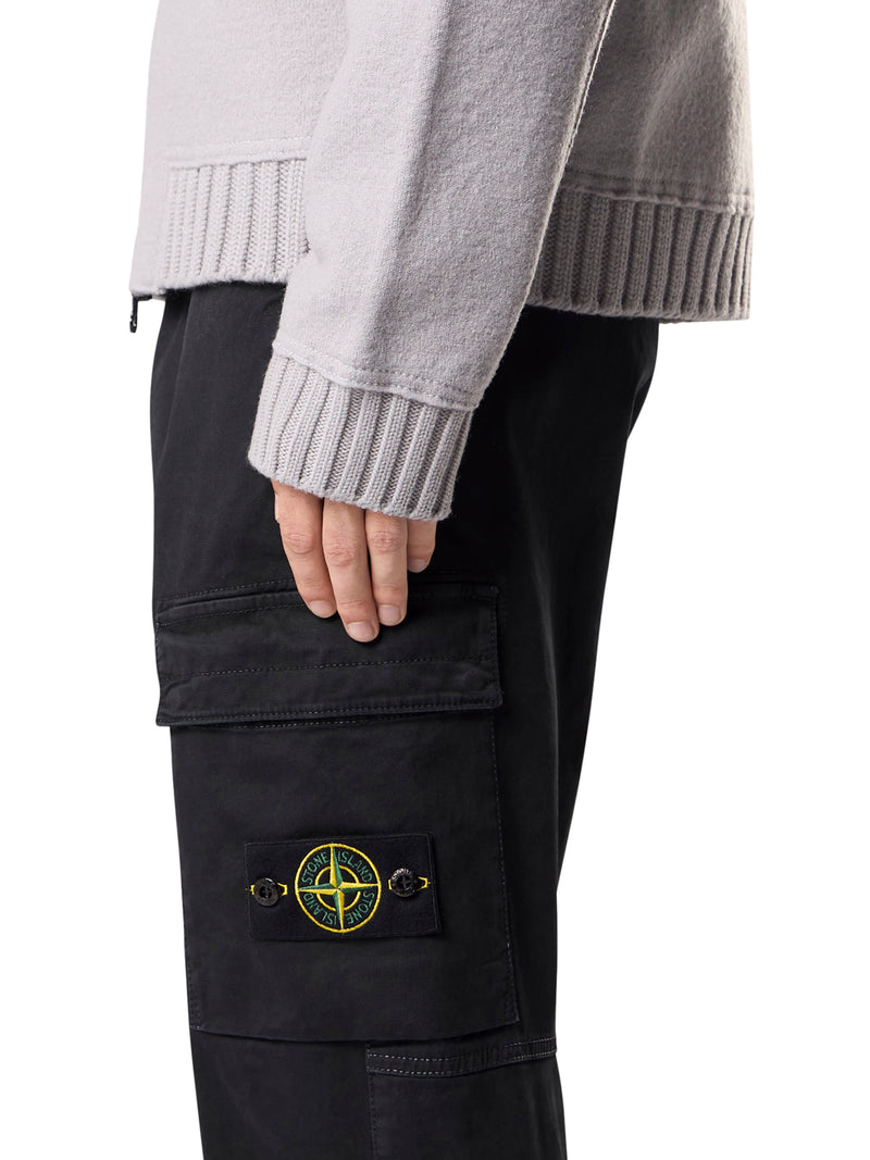 CARGO PANTS WITH ELASTIC WAIST