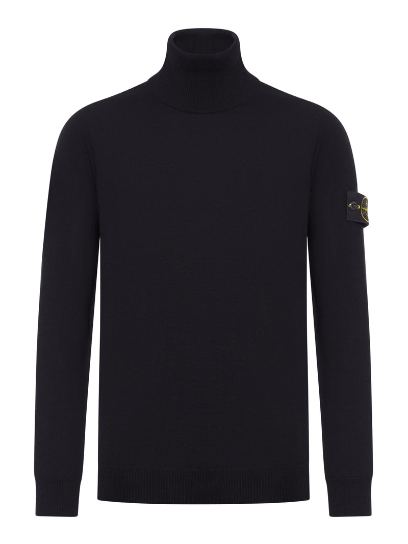 COMPASS LOGO TURTLENECK SWEATER