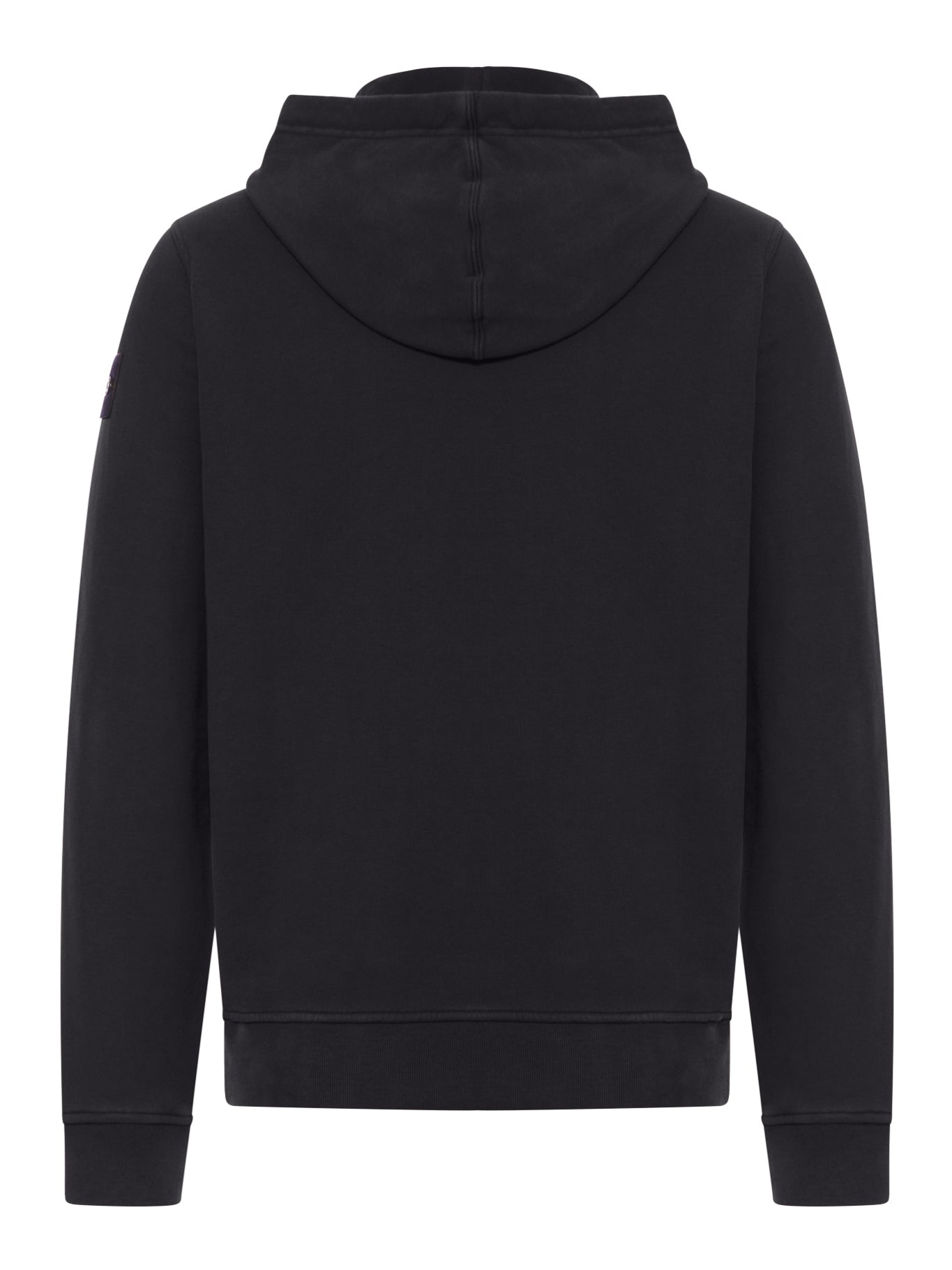 COTTON HOODIE WITH COMPASS LOGO