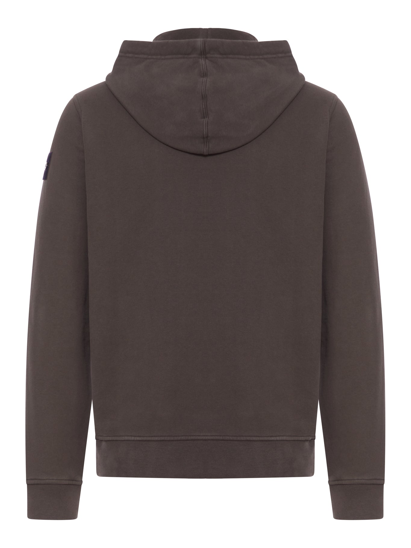 COTTON HOODIE WITH COMPASS LOGO