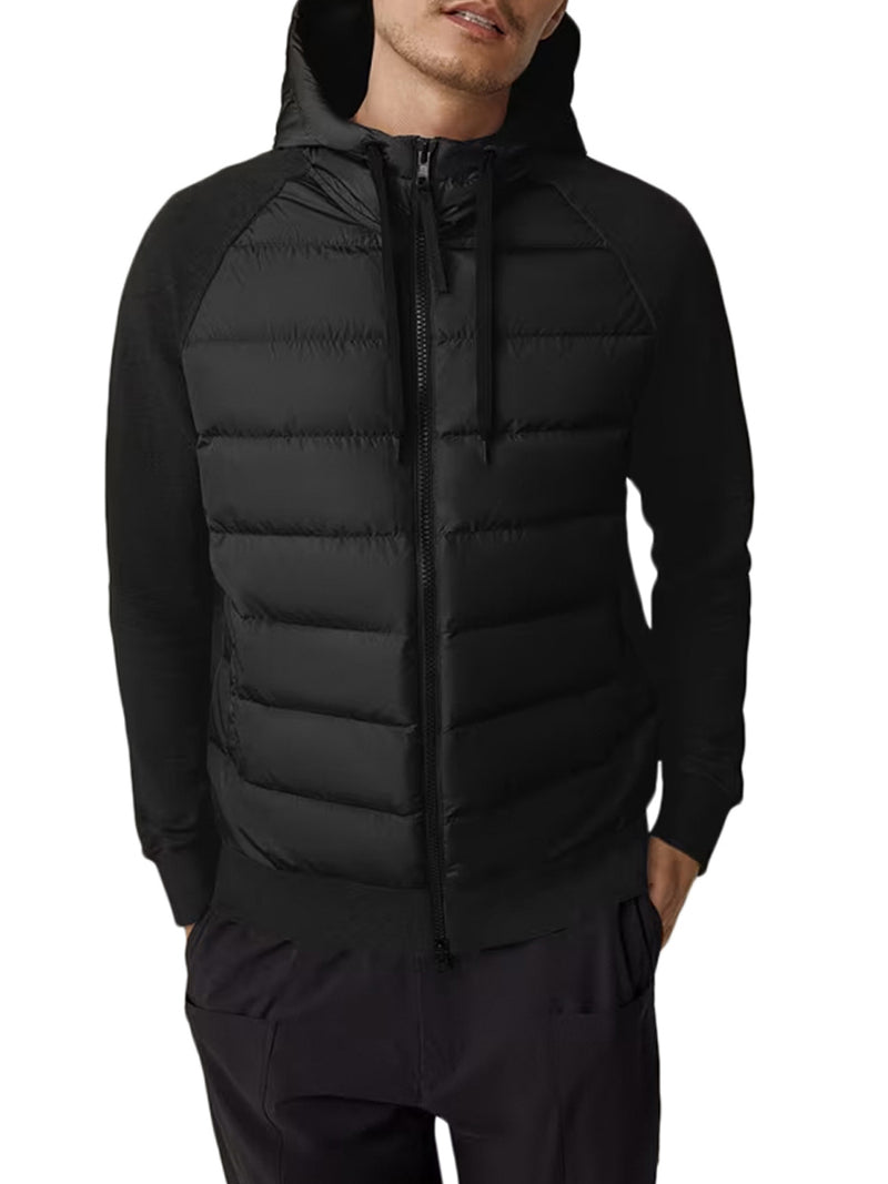 HURON HYBRIDGE FULL ZIP HOODED JACKET