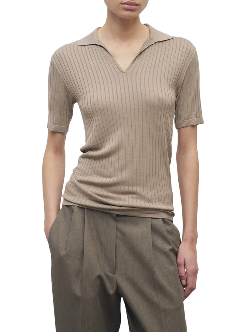 KAIOMI SILK AND VISCOSE TOP