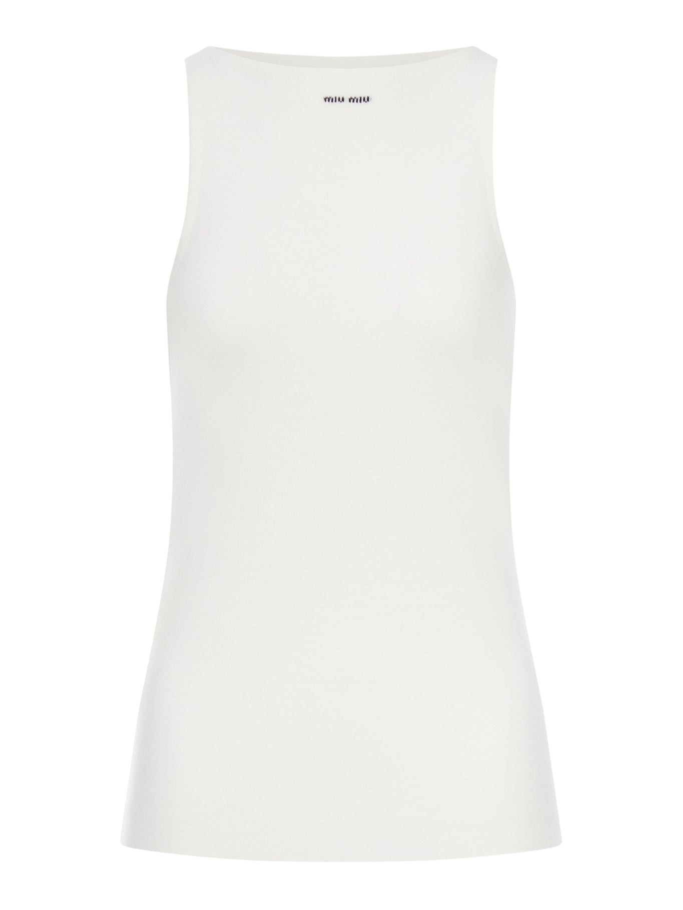COTTON KNITTED TANK TOP