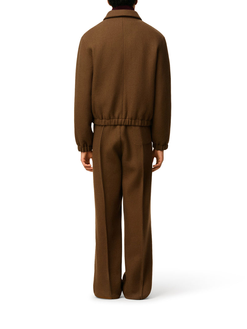 AMI DE COEUR WOOL ZIP-UP JACKET