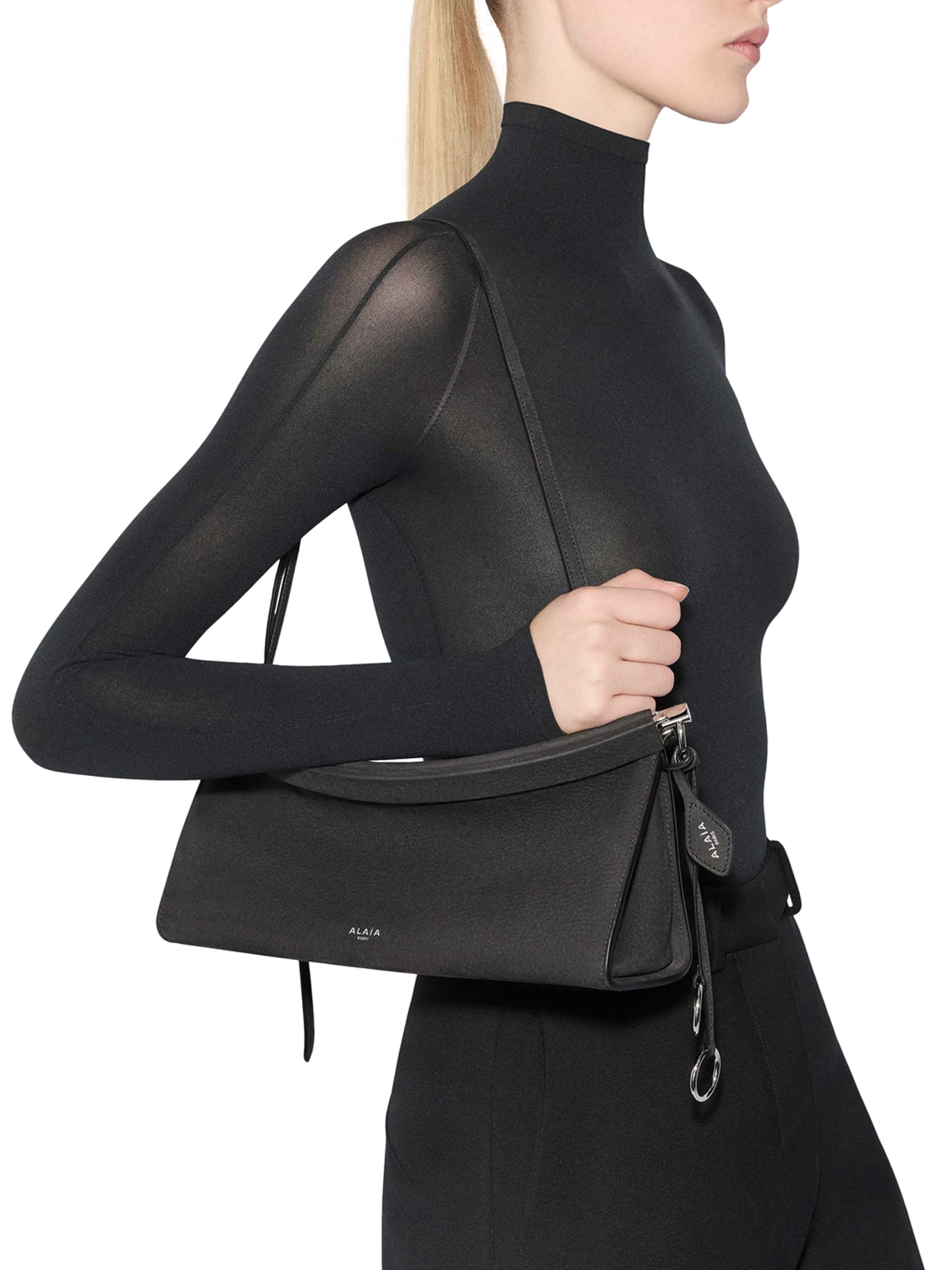 LE CLICK EAST WEST MEDIUM NUBUCK BAG