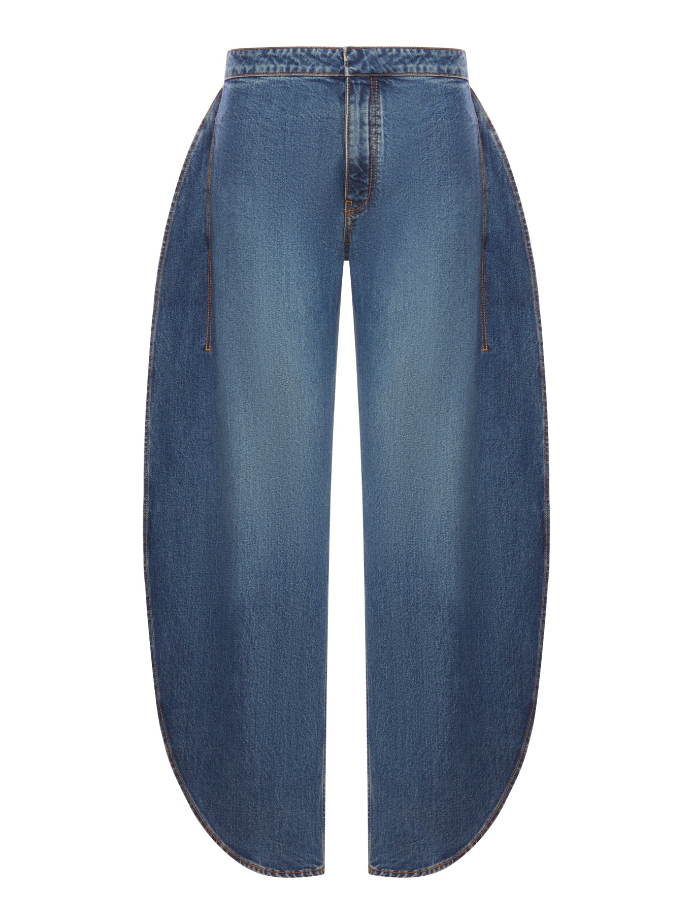 PETAL DENIM TROUSERS