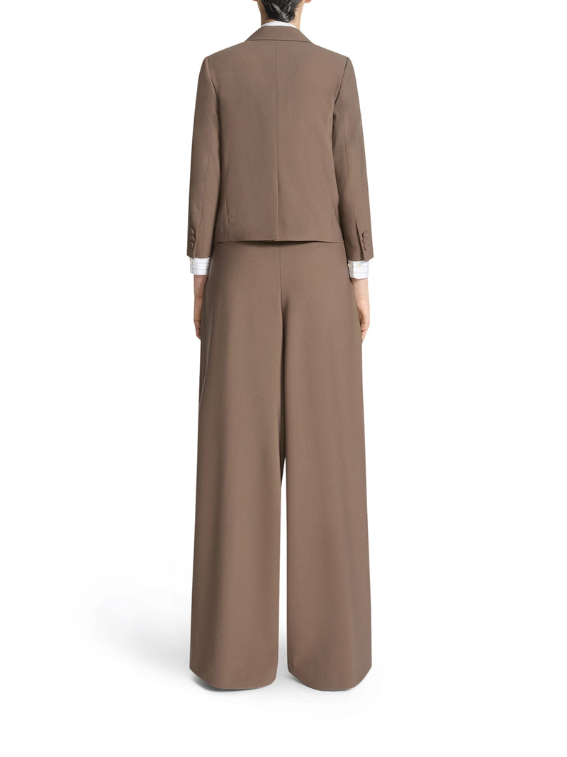 WIDE PLEATED TROUSERS