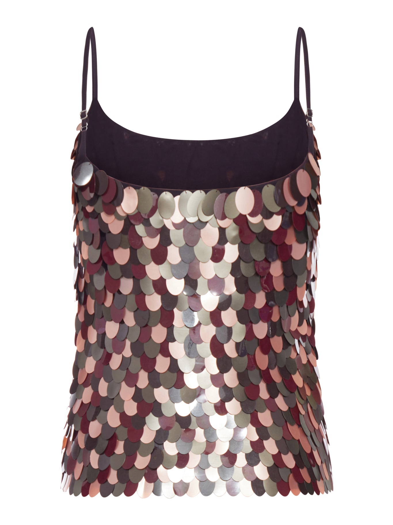 EMBROIDERED TOP WITH SEQUINS