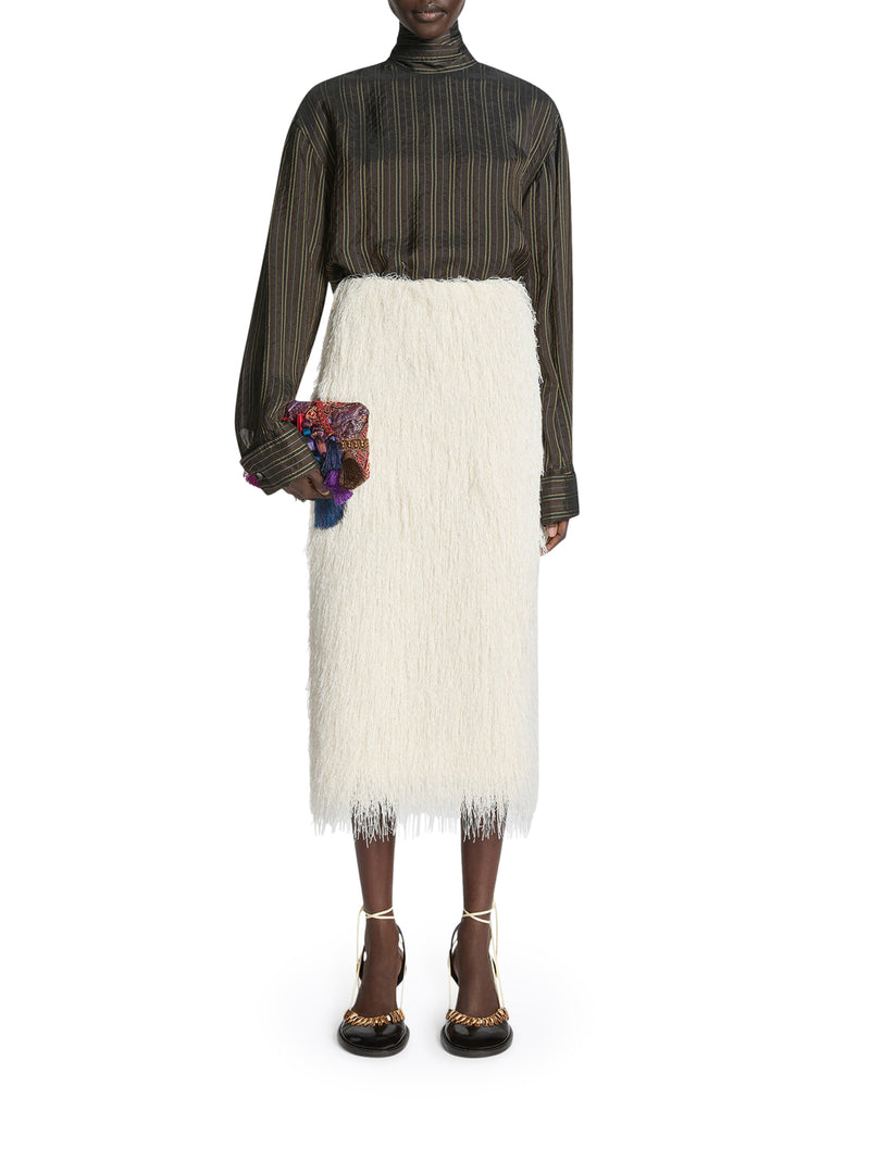 FRINGED SKIRT