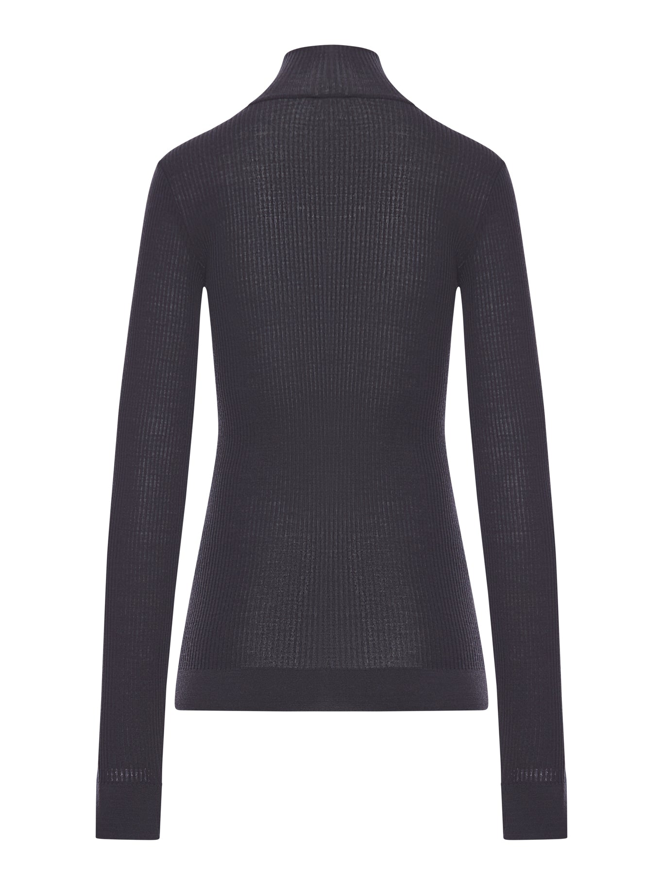 HIGH NECK WOOL SWEATER