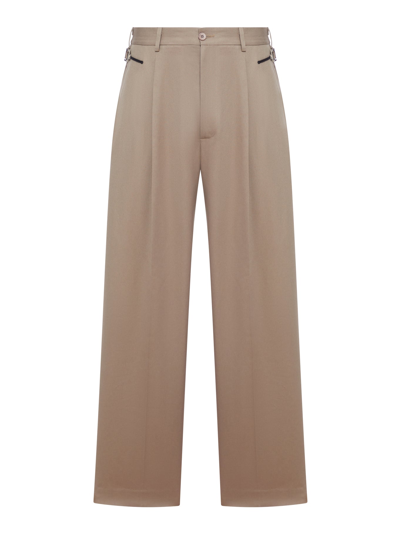 TAILORED TROUSERS WITH ADJUSTABLE WAIST
