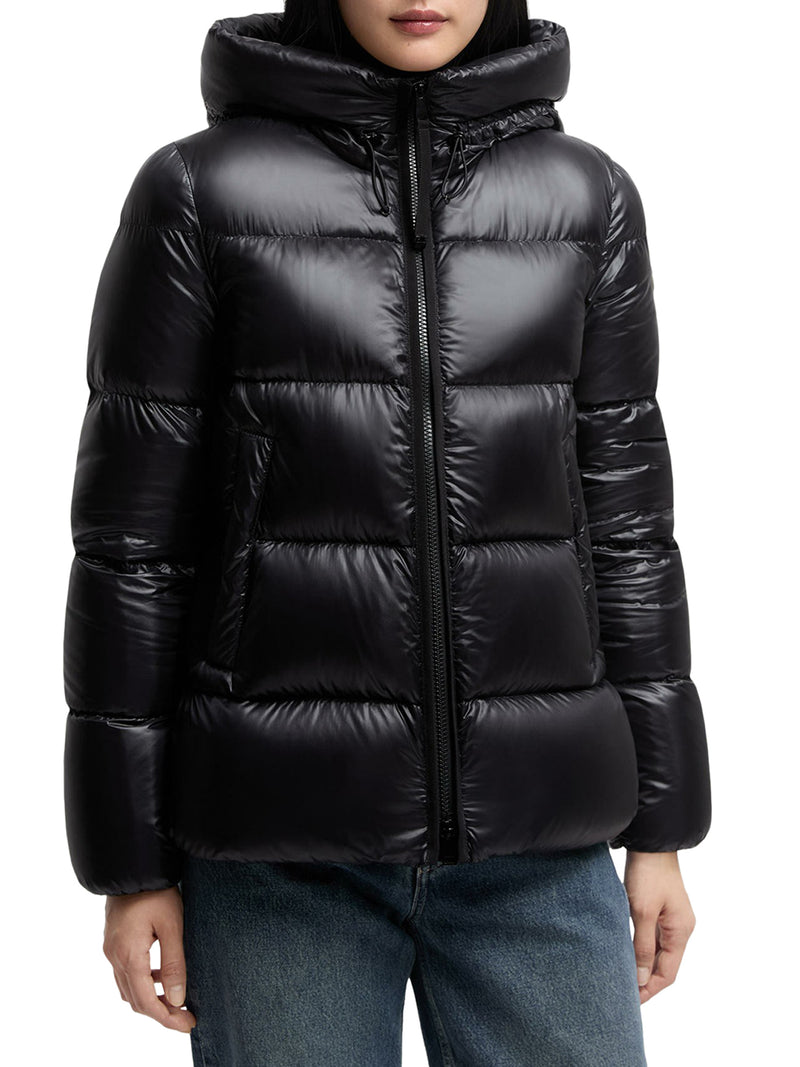 SERITTES SHORT DOWN JACKET WITH HOOD