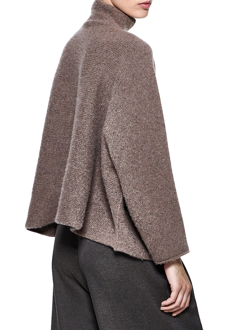 CASHMERE HIGH NECK SWEATER