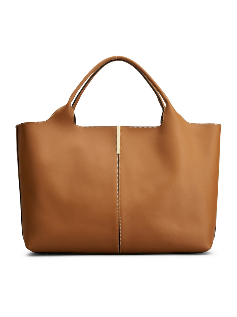 MEDIUM LEATHER SHOPPING BAG