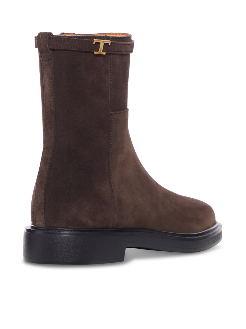 SUEDE ANKLE BOOT
