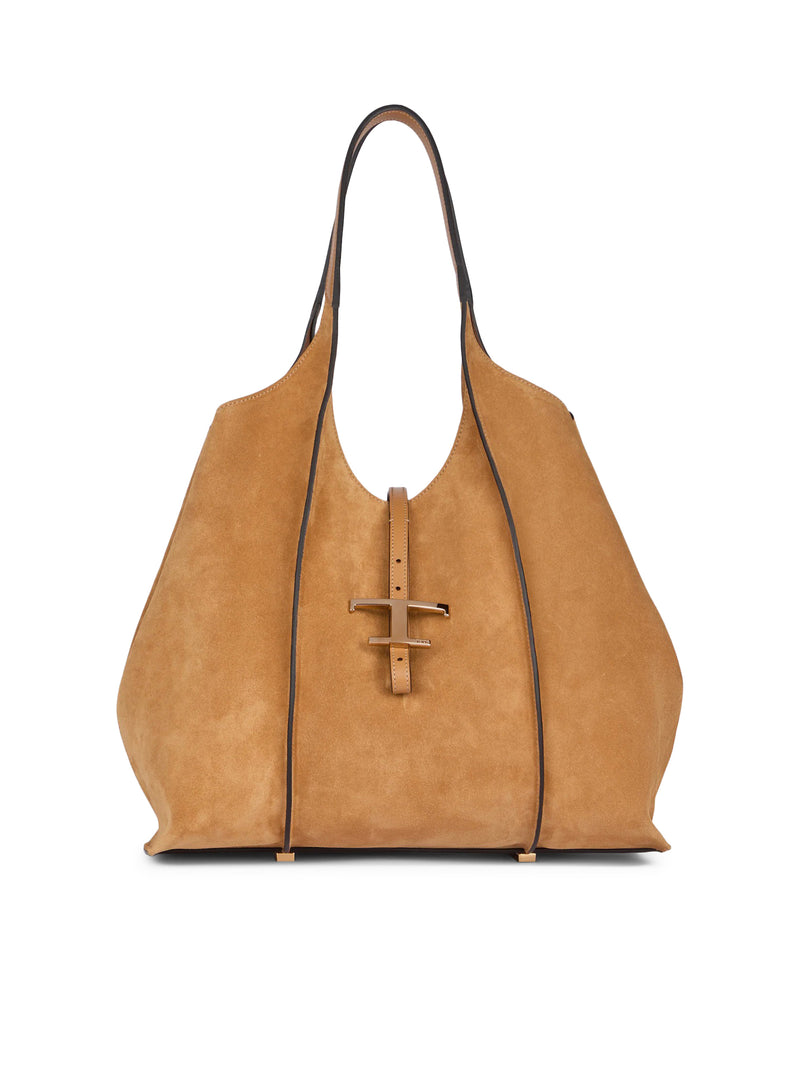 TIMELESS MEDIUM SUEDE SHOPPING BAG