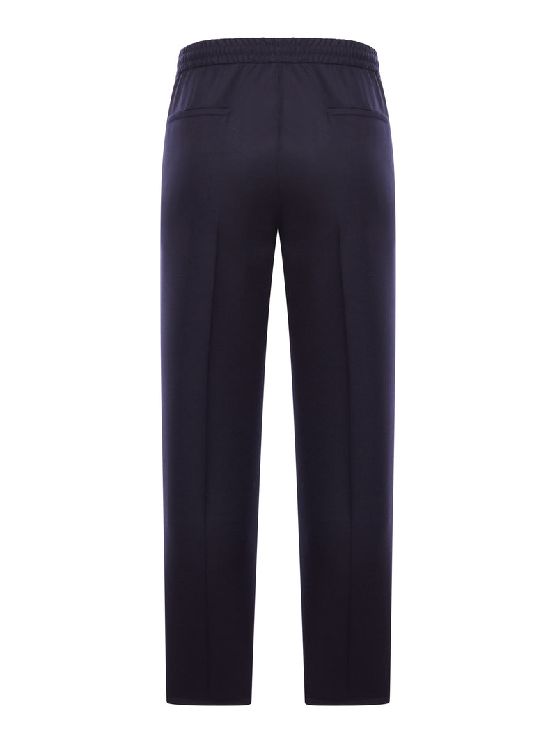 WOOL TROUSERS WITH PLEATS