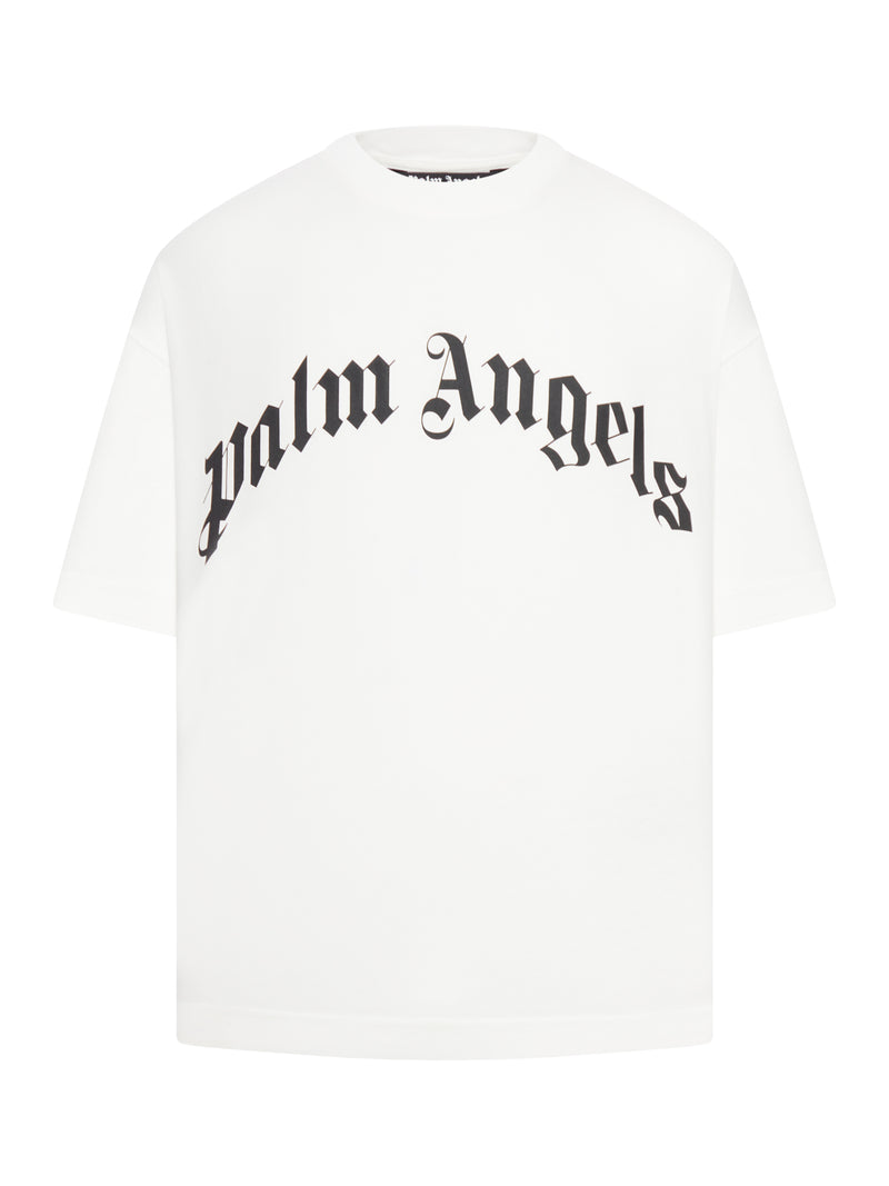 T-SHIRT WITH PRINTED LOGO