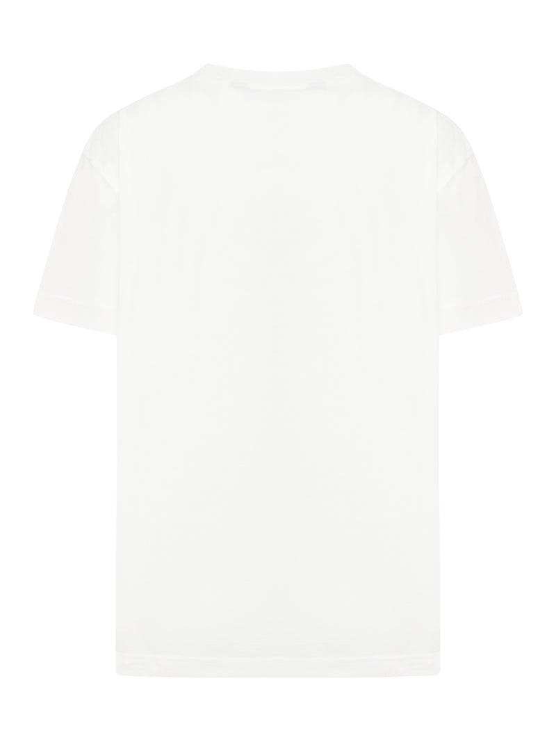 T-SHIRT WITH PRINTED LOGO