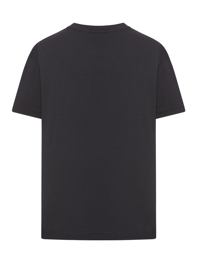 T-SHIRT WITH PRINTED LOGO