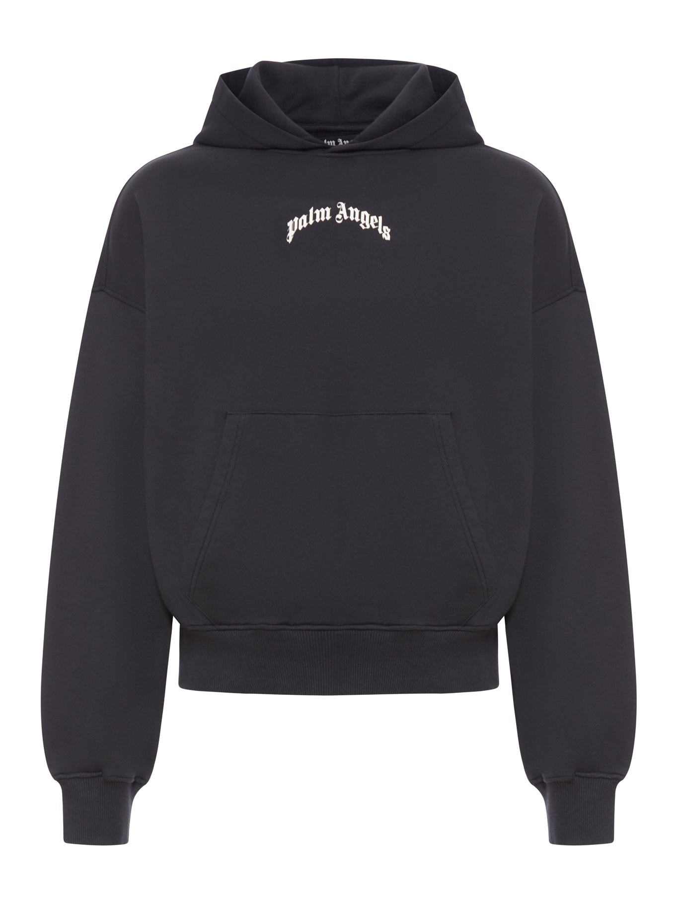 SWEATSHIRT WITH CURVED LOGO