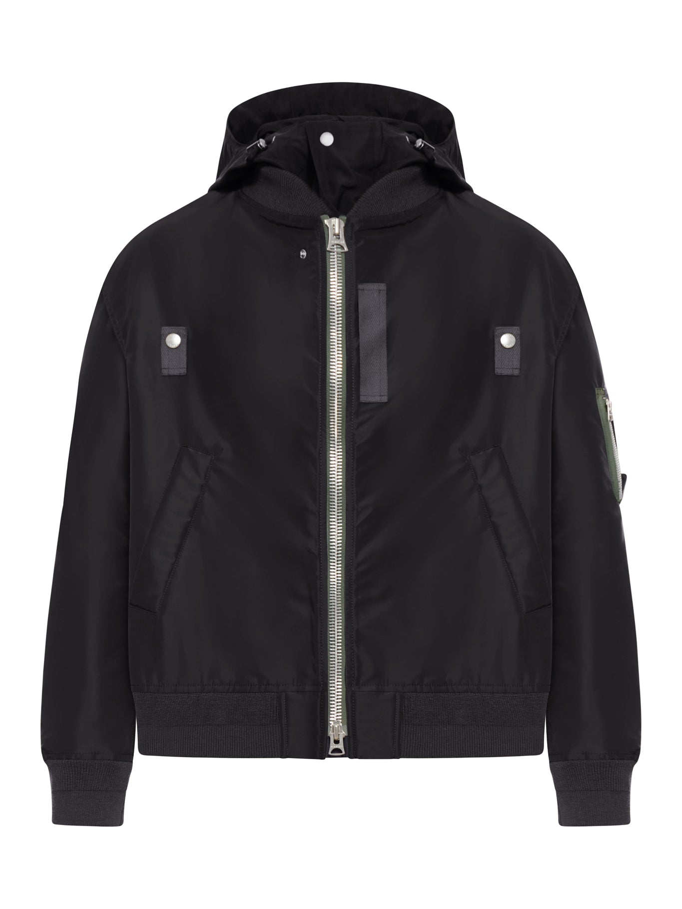 TECHNICAL TWILL BOMBER JACKET