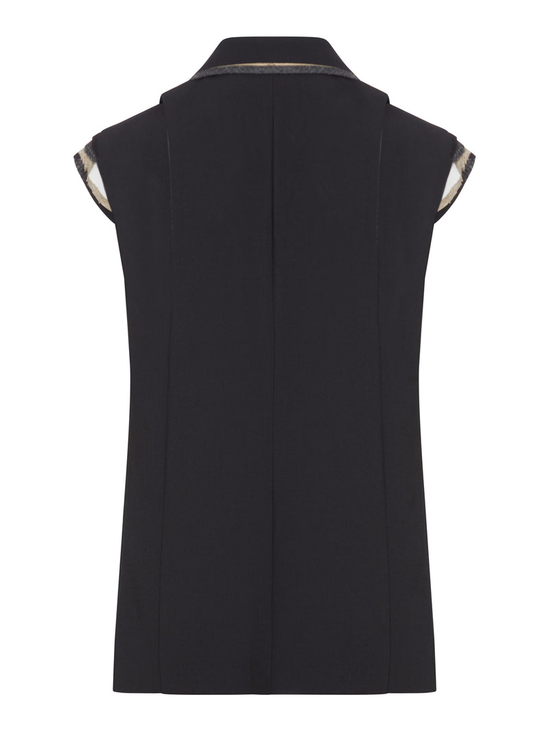 DOUBLE BREASTED TAILORED VEST