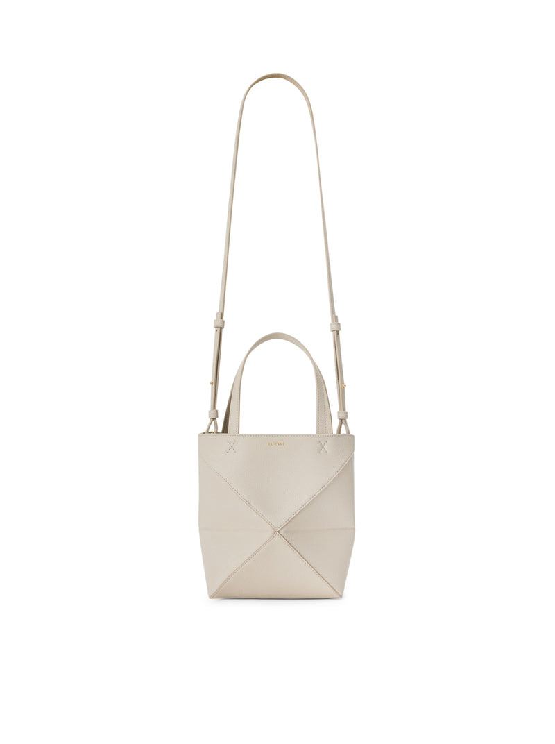 MINI PUZZLE FOLD LEATHER BAG