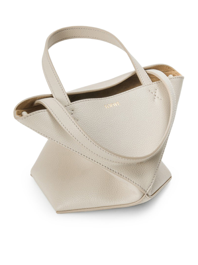 MINI PUZZLE FOLD LEATHER BAG