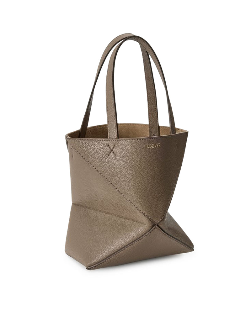 MINI PUZZLE FOLD LEATHER BAG