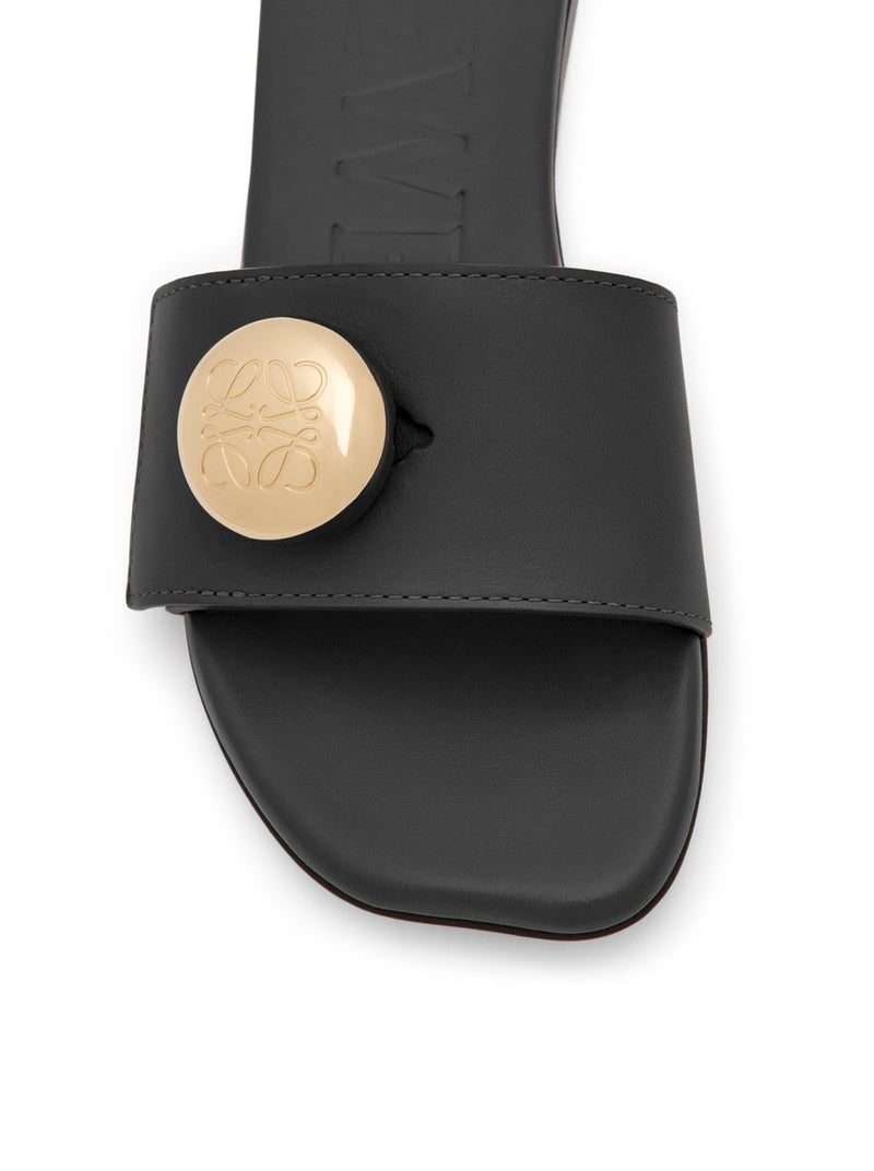PEBBLE CALFSKIN SLIDE