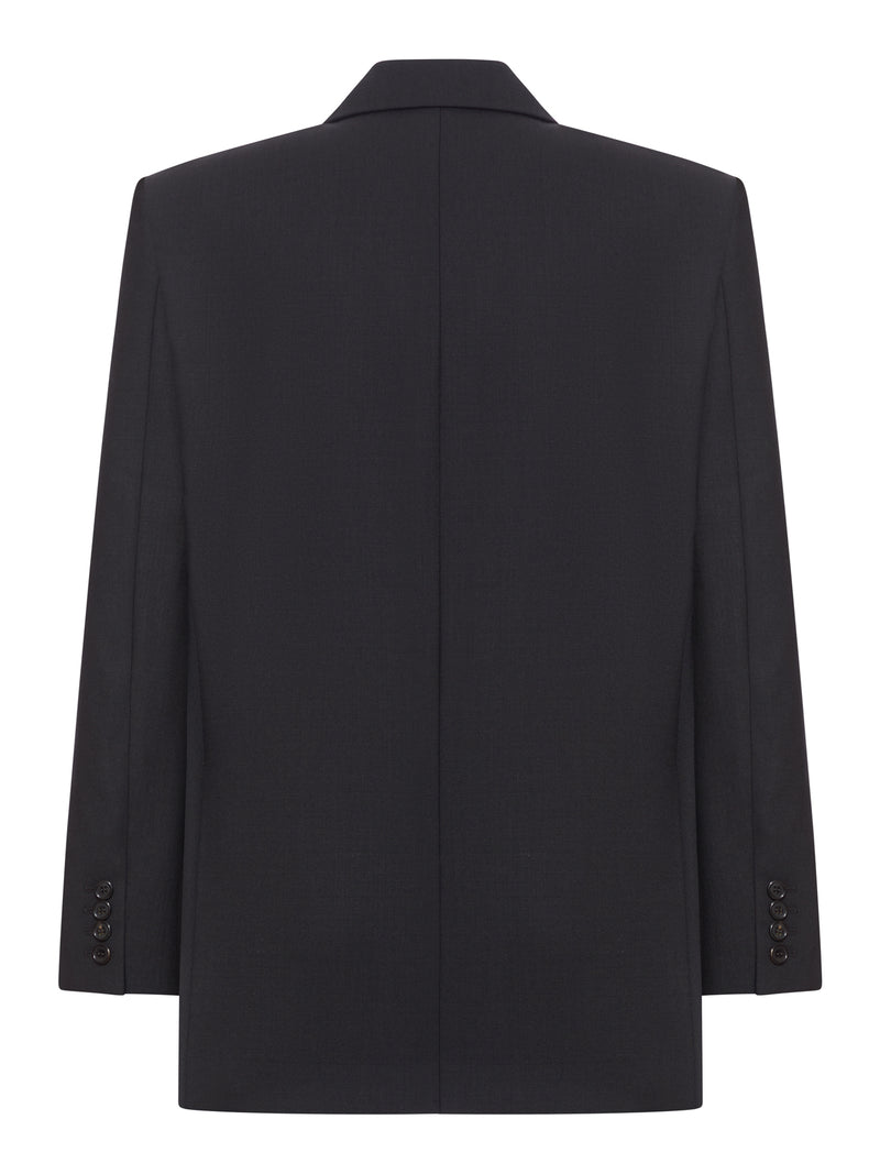 DOUBLE-BREASTED WOOL JACKET