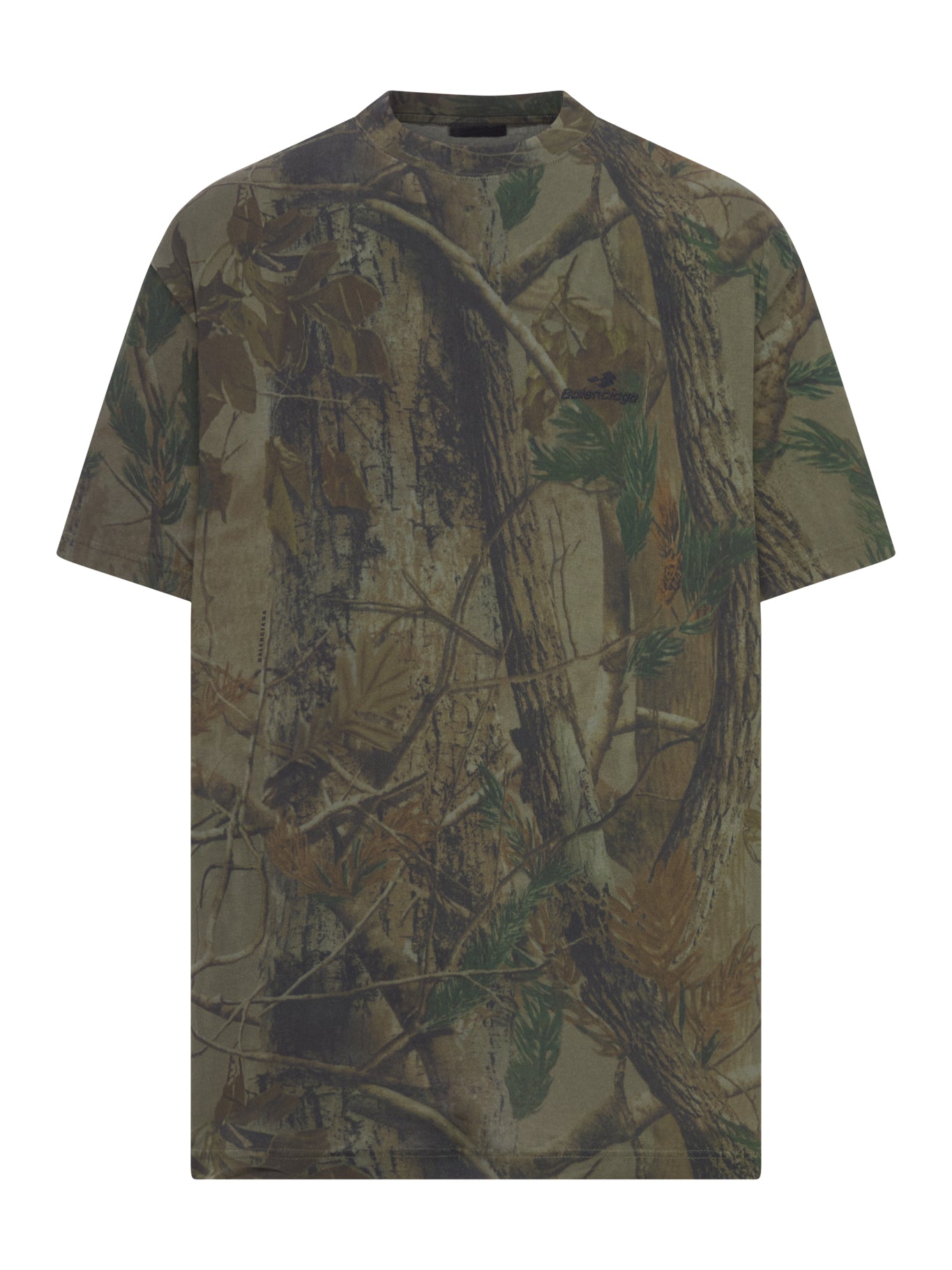 A13 CAMO DRY SPORTS LOGO TWISTED T-SHIRT