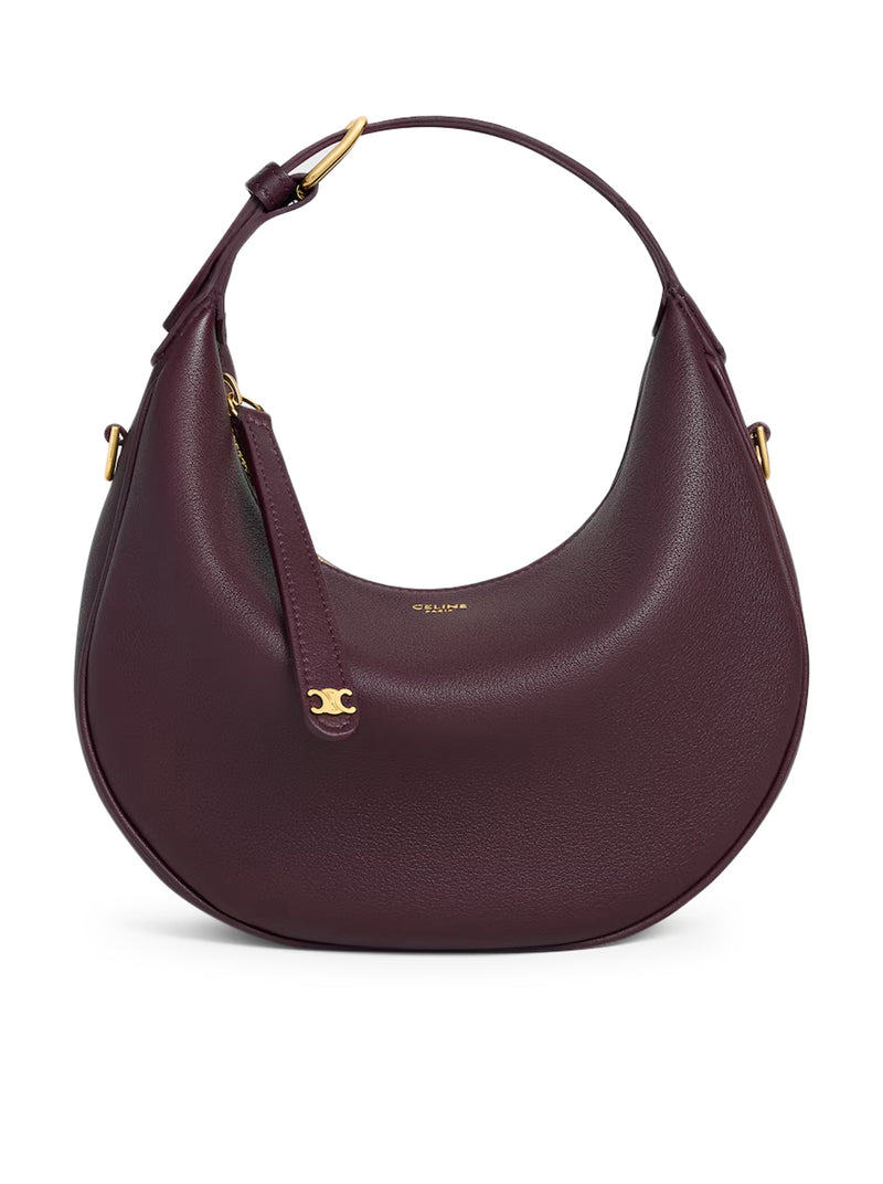 CELINE TEEN LULU BAG IN GRANATE CALFSKIN