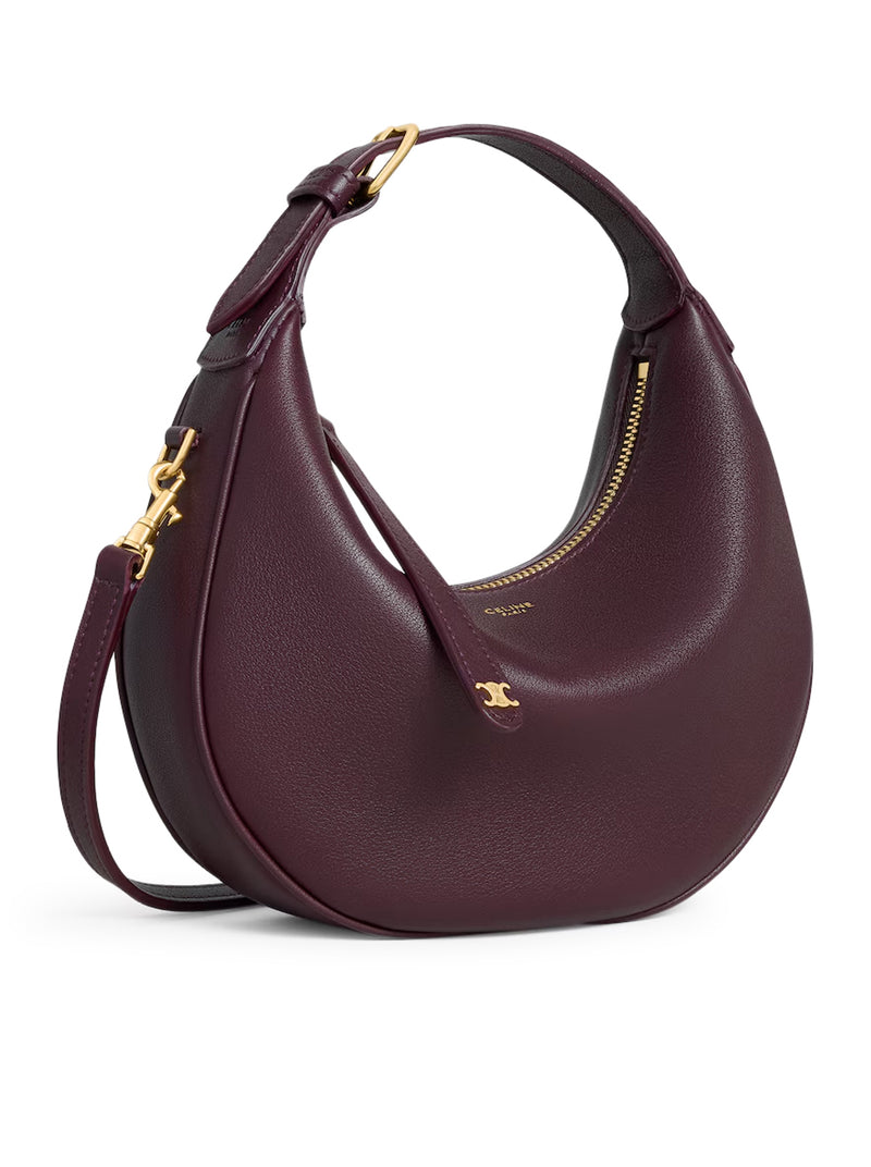 CELINE TEEN LULU BAG IN GRANATE CALFSKIN