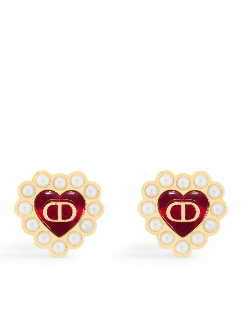 PETIT CD BAROQUE STUD EARRINGS