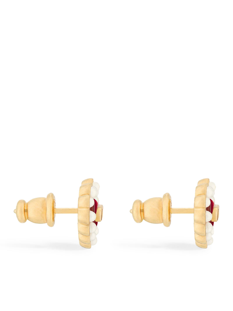 PETIT CD BAROQUE STUD EARRINGS