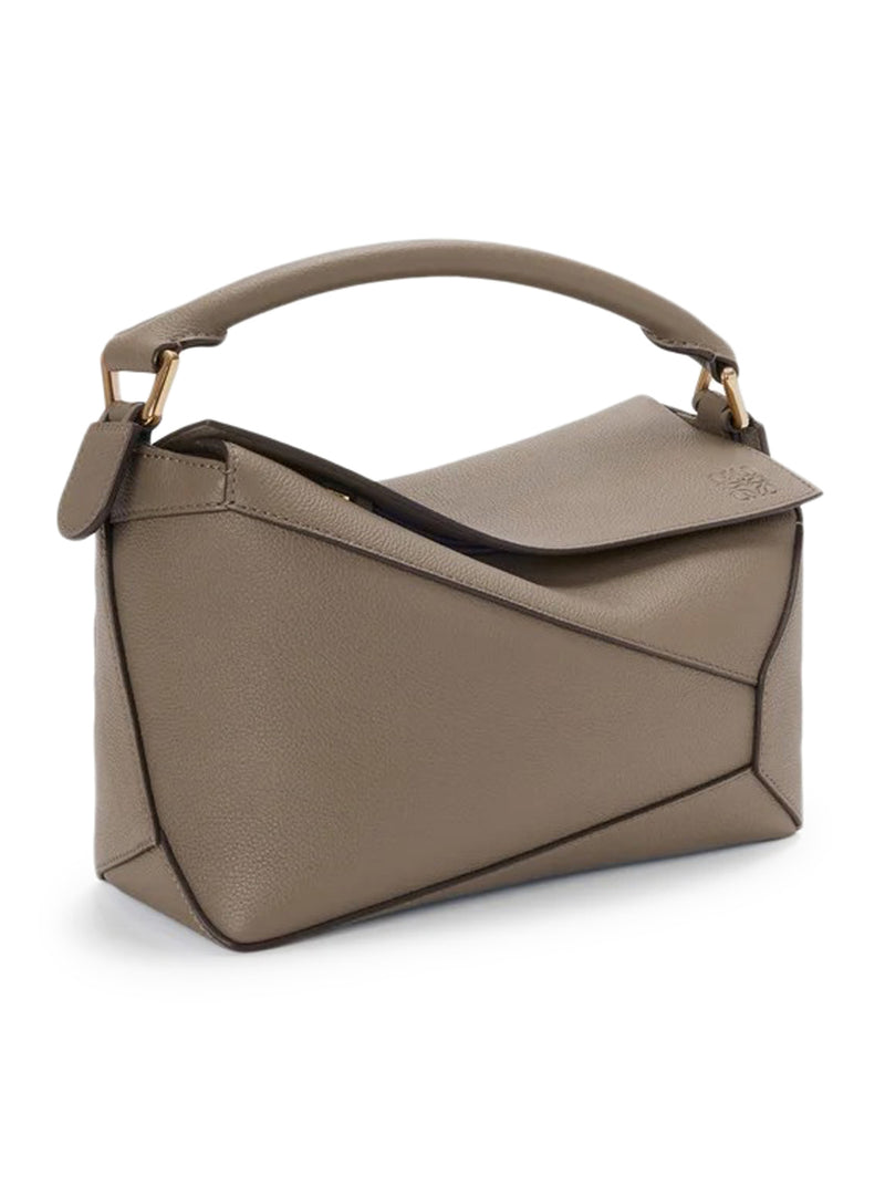 SMALL PUZZLE EDGE BAG IN GRAINED CALFSKIN