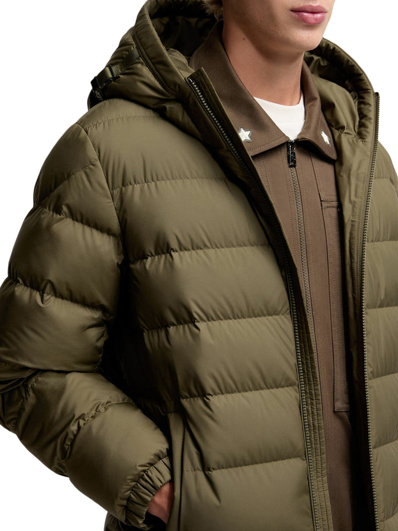 LAVERAET SHORT DOWN JACKET WITH HOOD