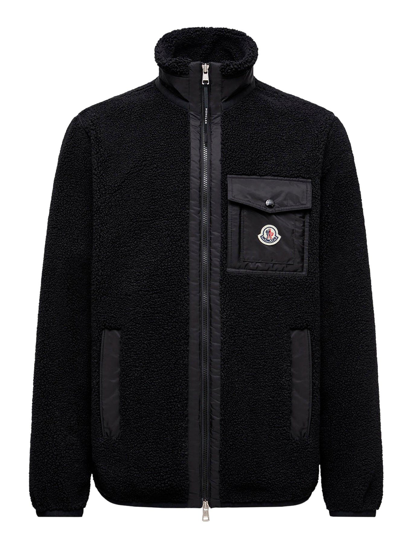 TEDDY-EFFECT FLEECE SWEATSHIRT WITH ZIP AND POCKET