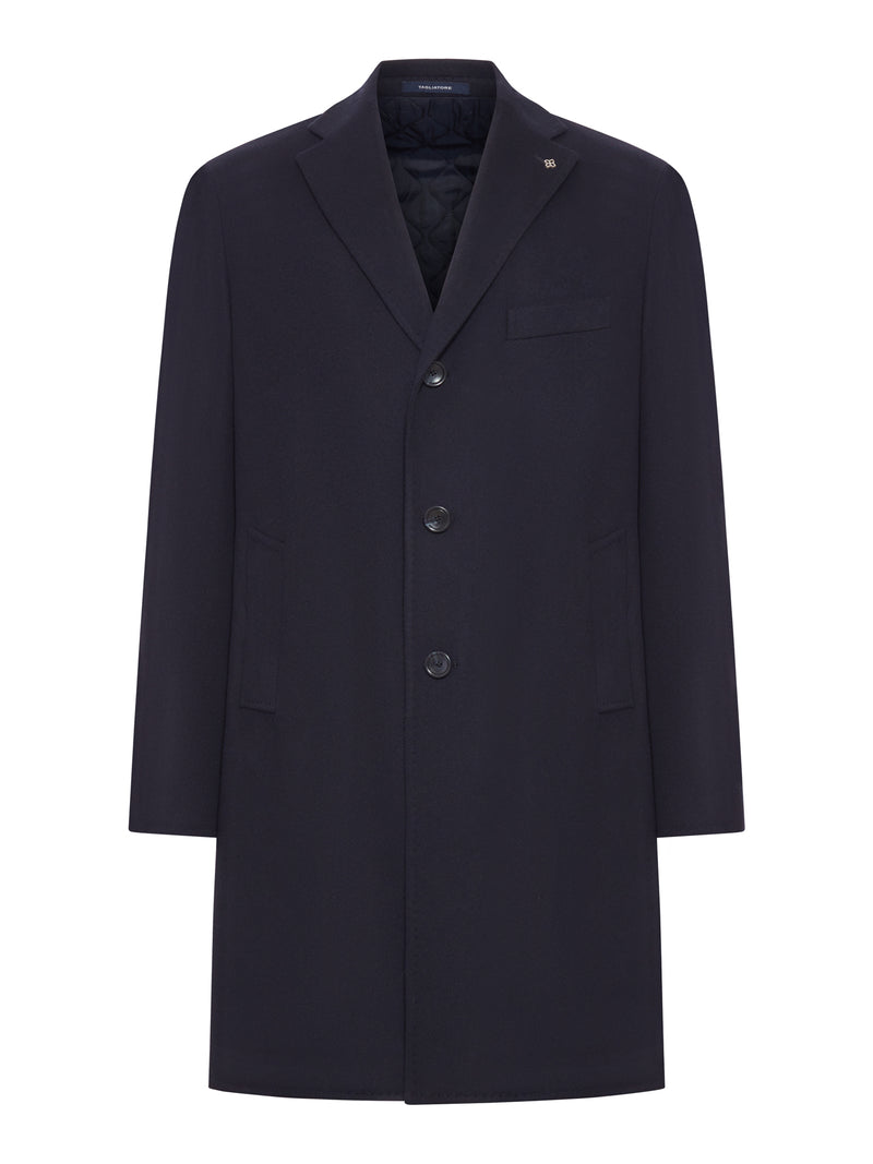 LORO PIANA CAPOLAVORO SINGLE-BREASTED WOOL COAT