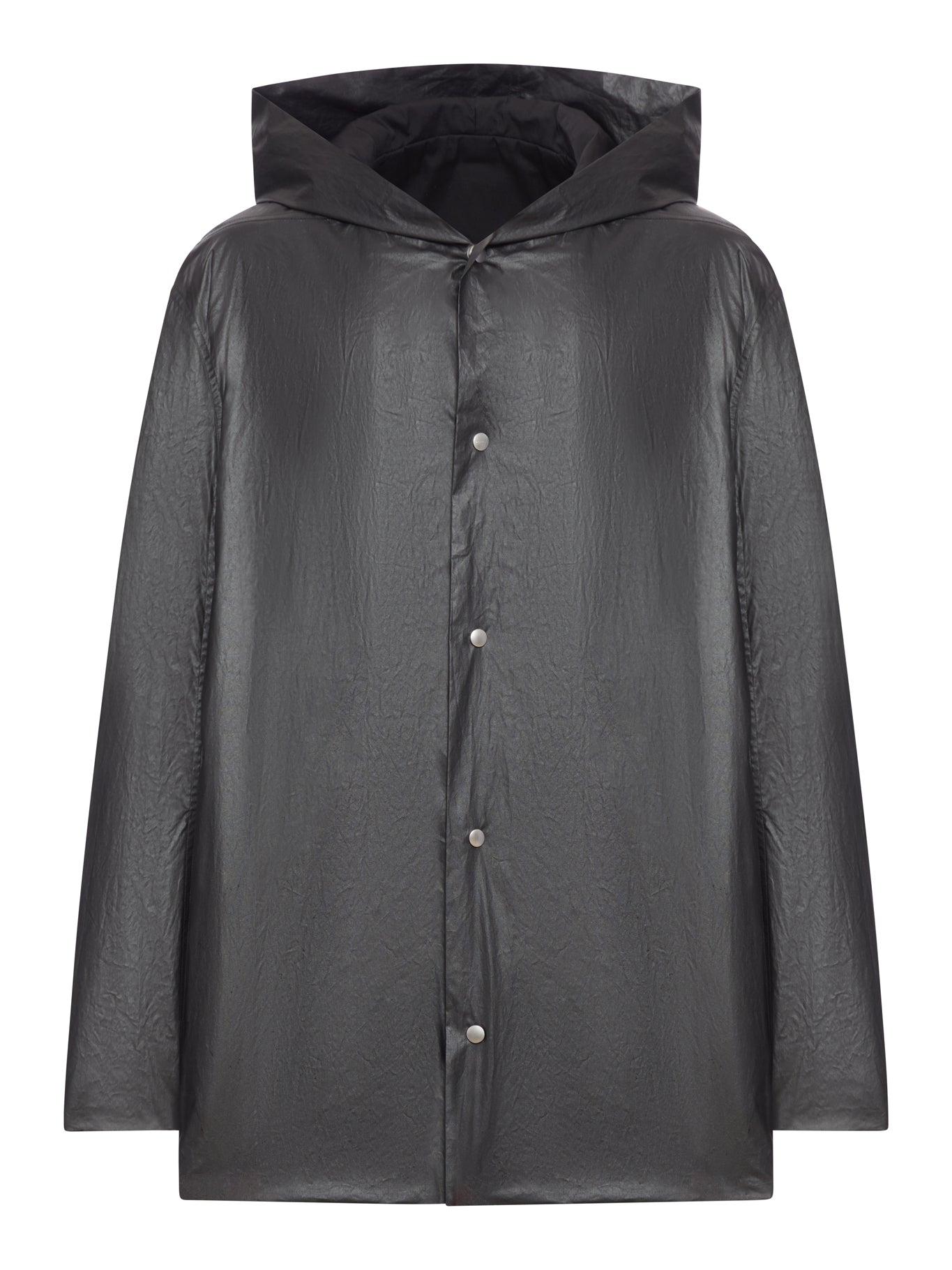 WAXED COTTON OVERSHIRT