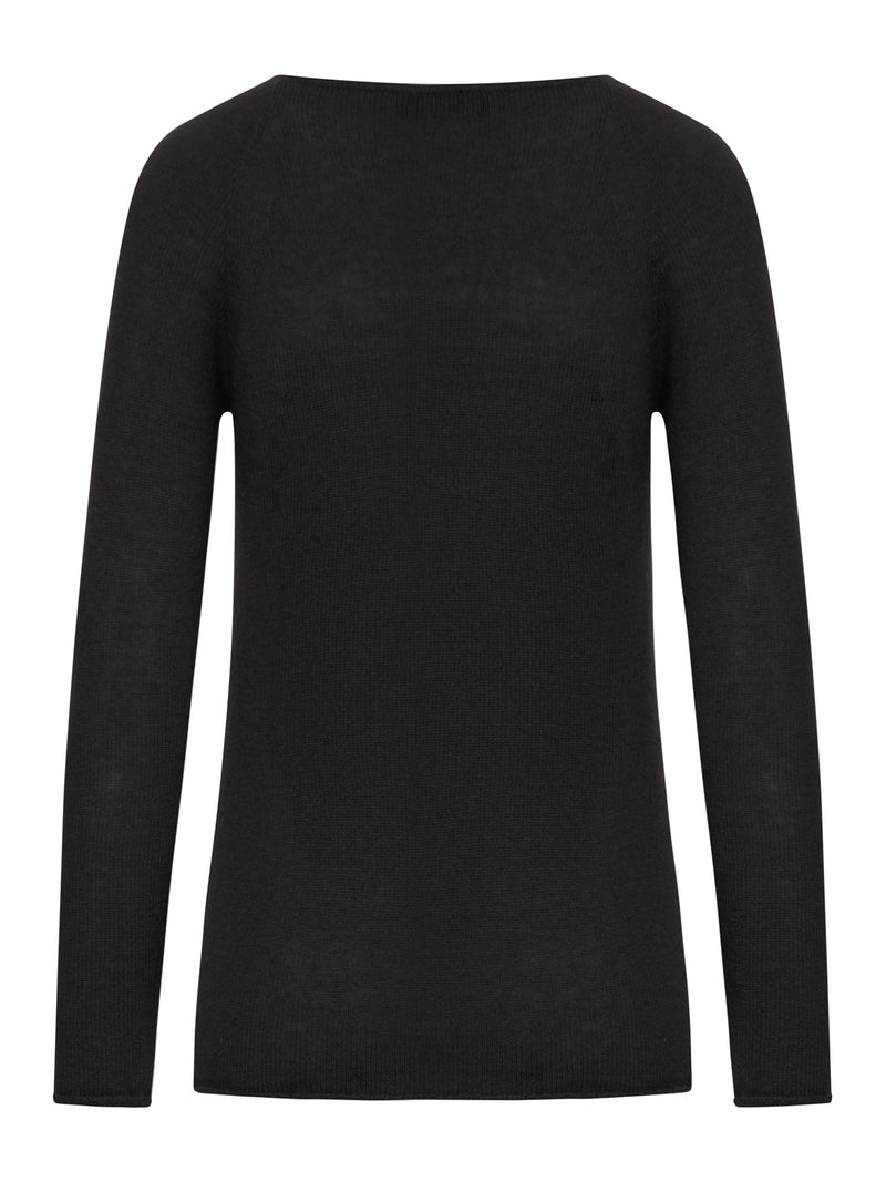 CREW NECK CASHMERE SWEATER