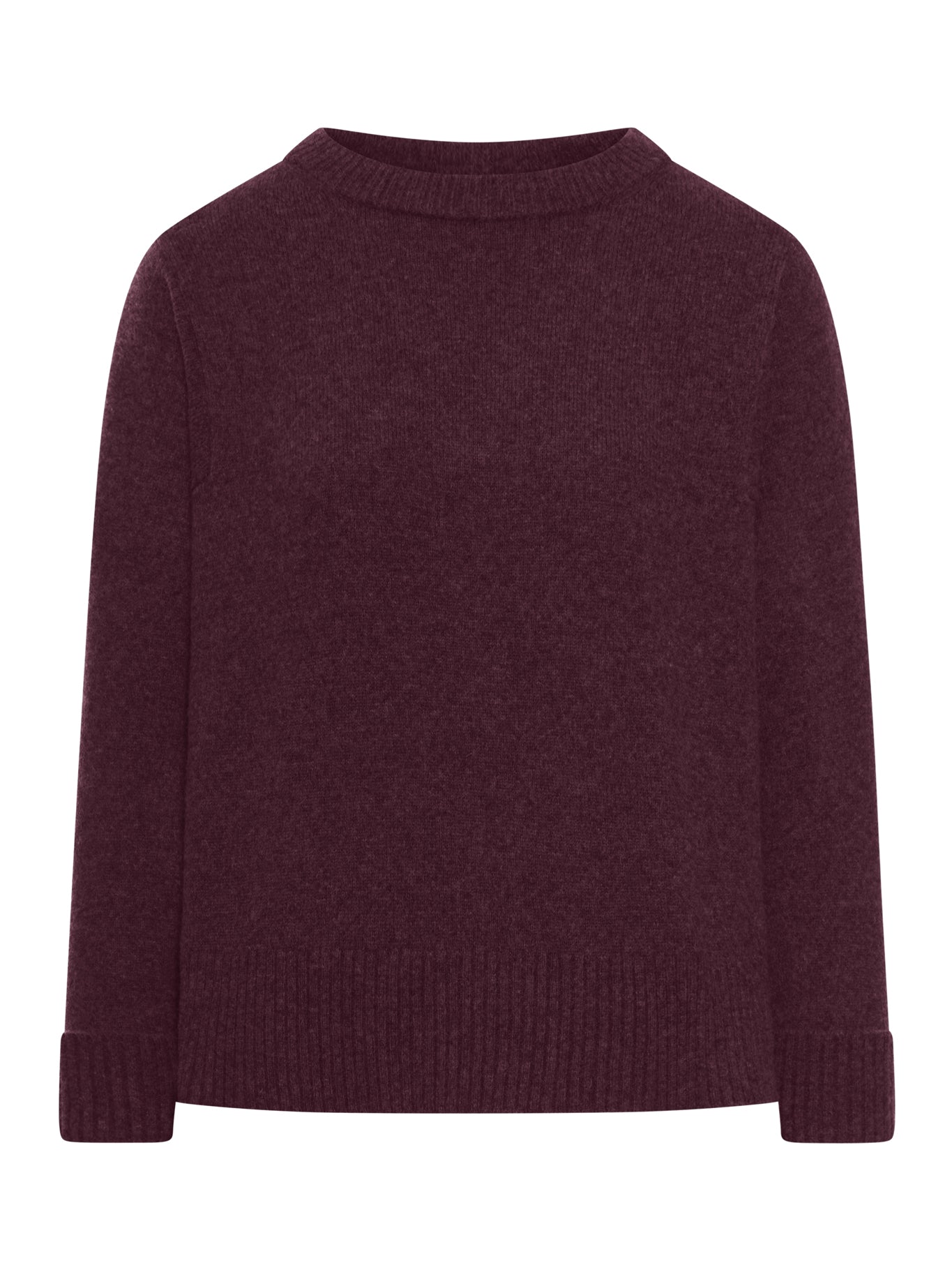 CREW NECK SWEATER IN WOOL BLEND