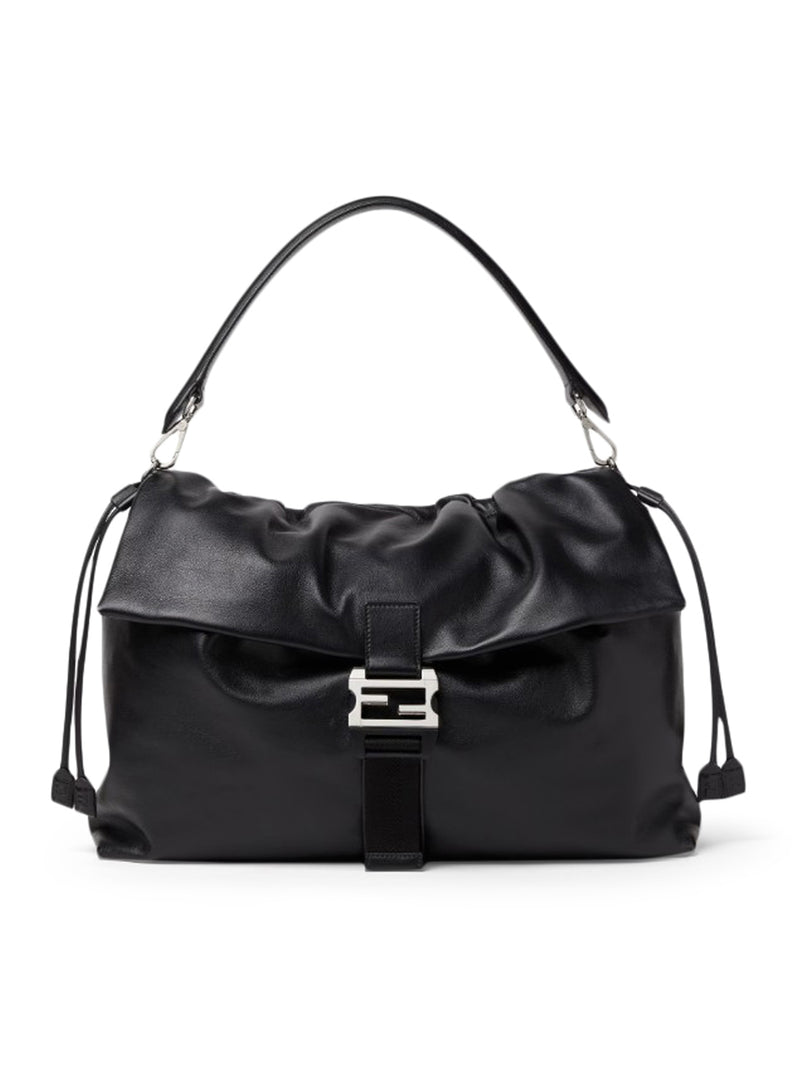 FLUX MAXI MESSENGER LEATHER BAG