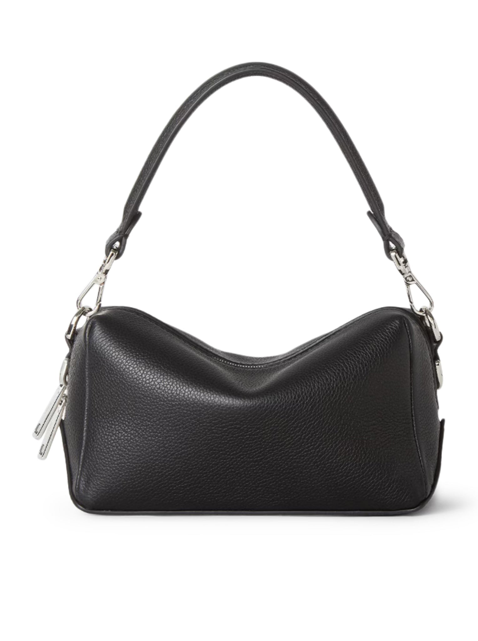 FENDI SMALL BLACK LEATHER BAG