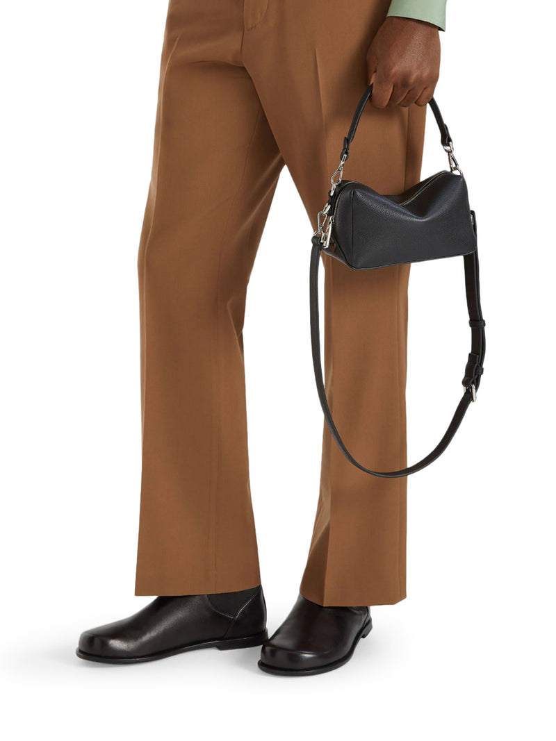 FENDI SMALL BLACK LEATHER BAG