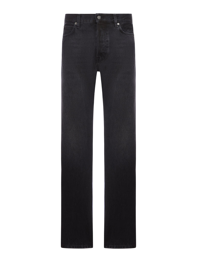 BLAKE MID BLACK JEANS IN COTTON DENIM