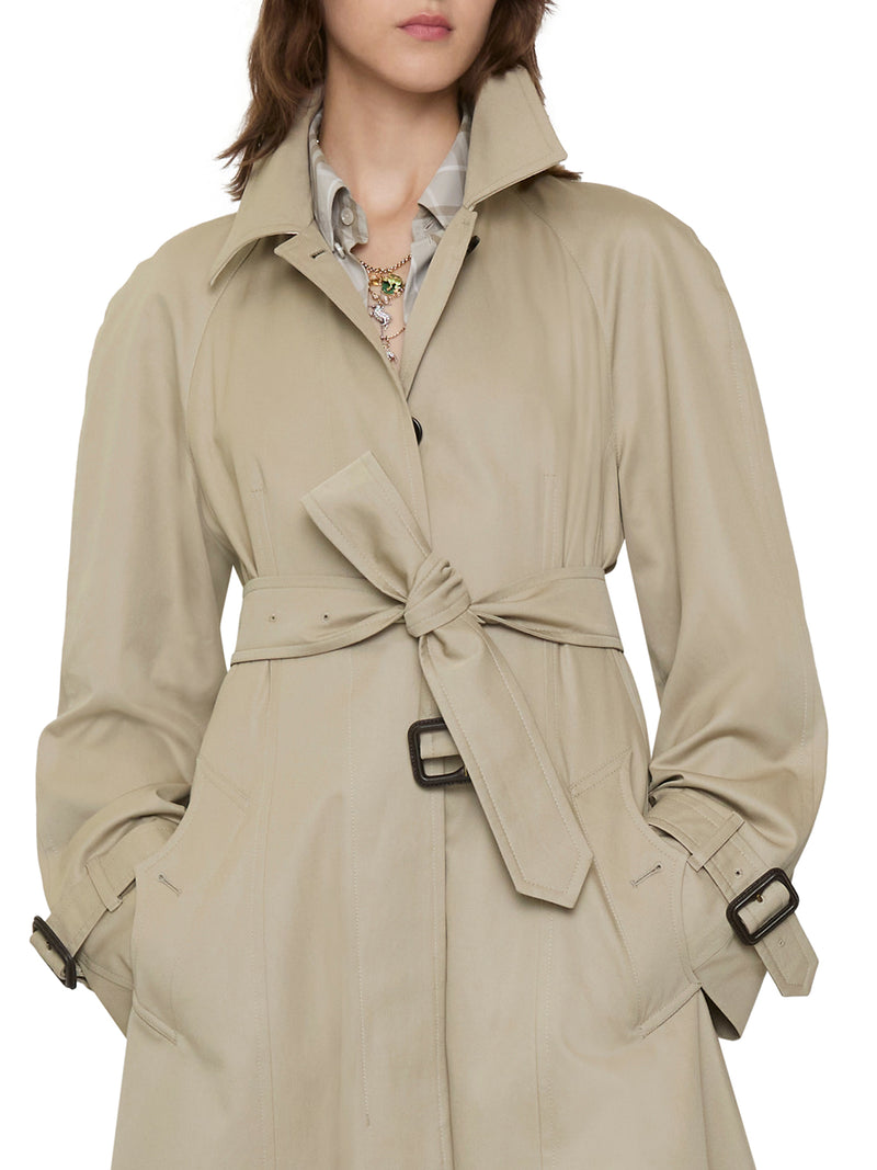 ELLINGHAM COTTON GABARDINE TRENCH COAT