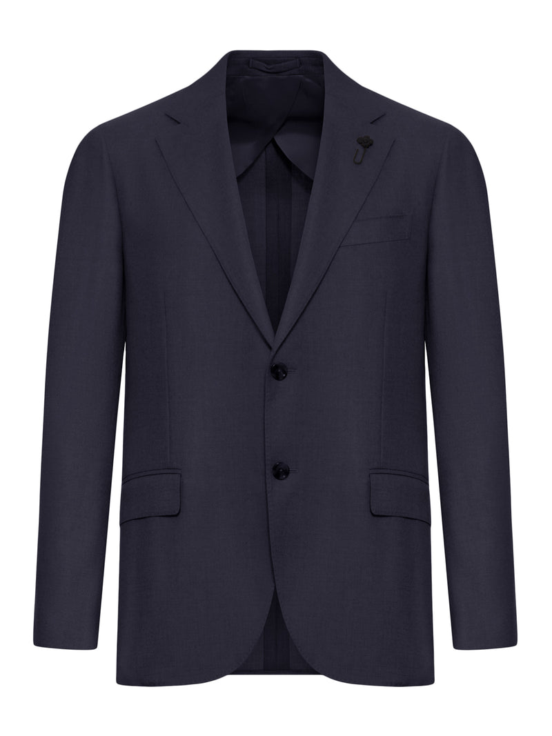 LORO PIANA SINGLE-BREASTED UNLINED CASHMERE TAILORED JACKET